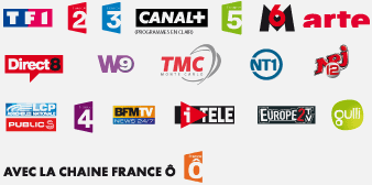 Logos chaînes gratuites TNT